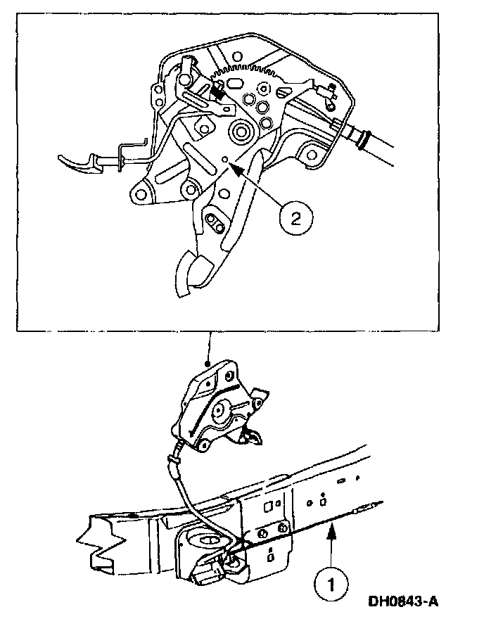 Factory diagram — Parking Brake Control