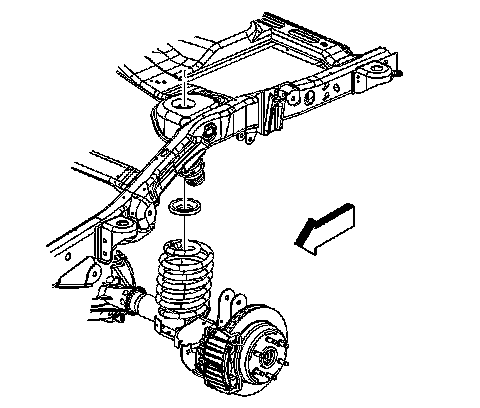 Factory diagram — Rear Suspension