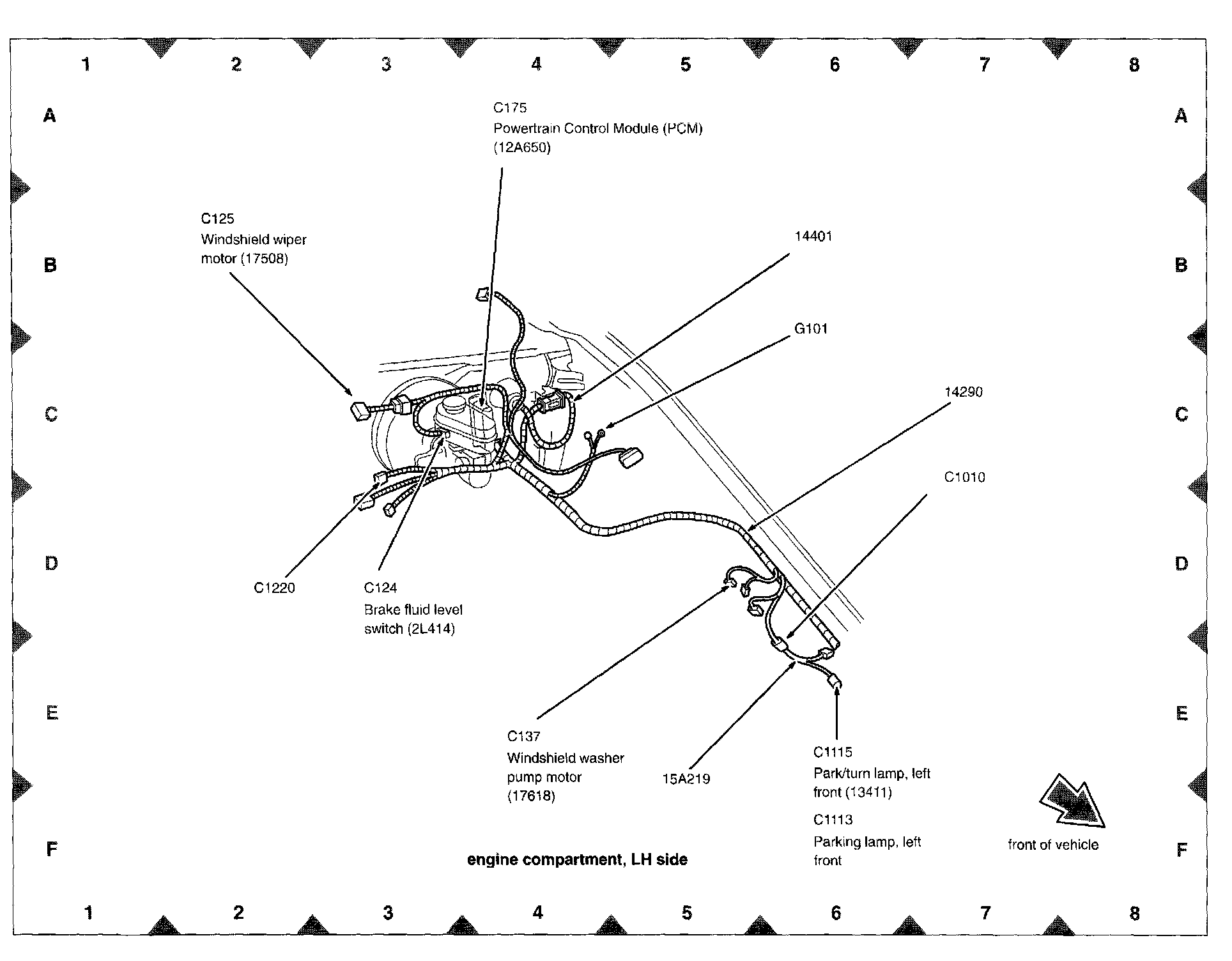 Factory diagram — Engine Control Module