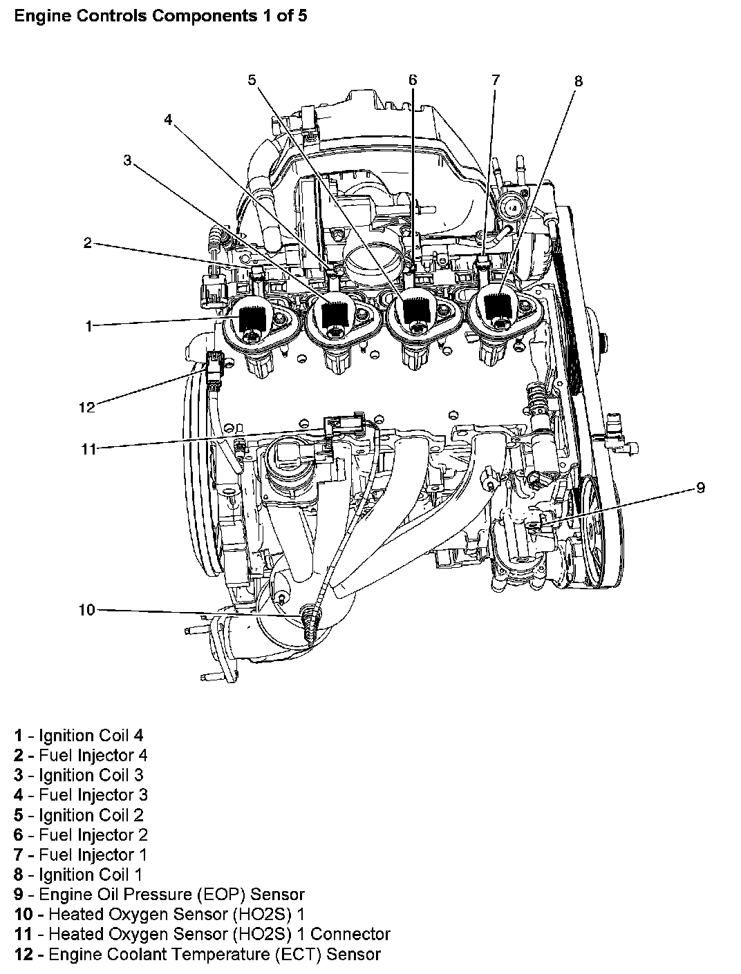 Factory diagram — Oxygen Sensor