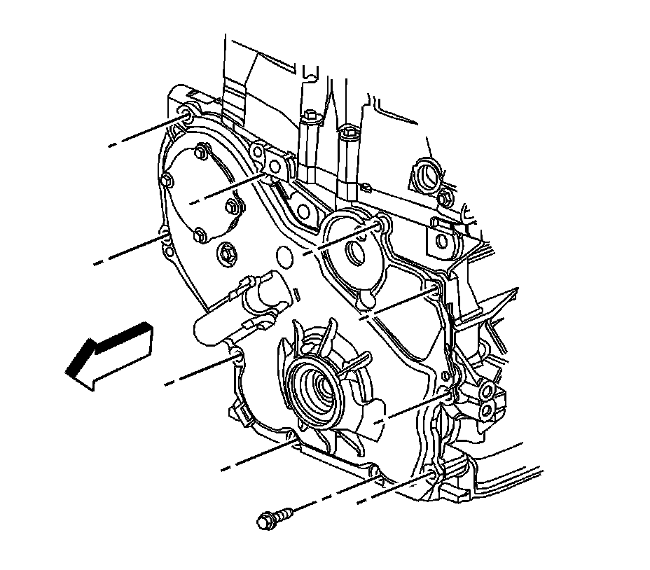 Factory diagram — Timing Cover