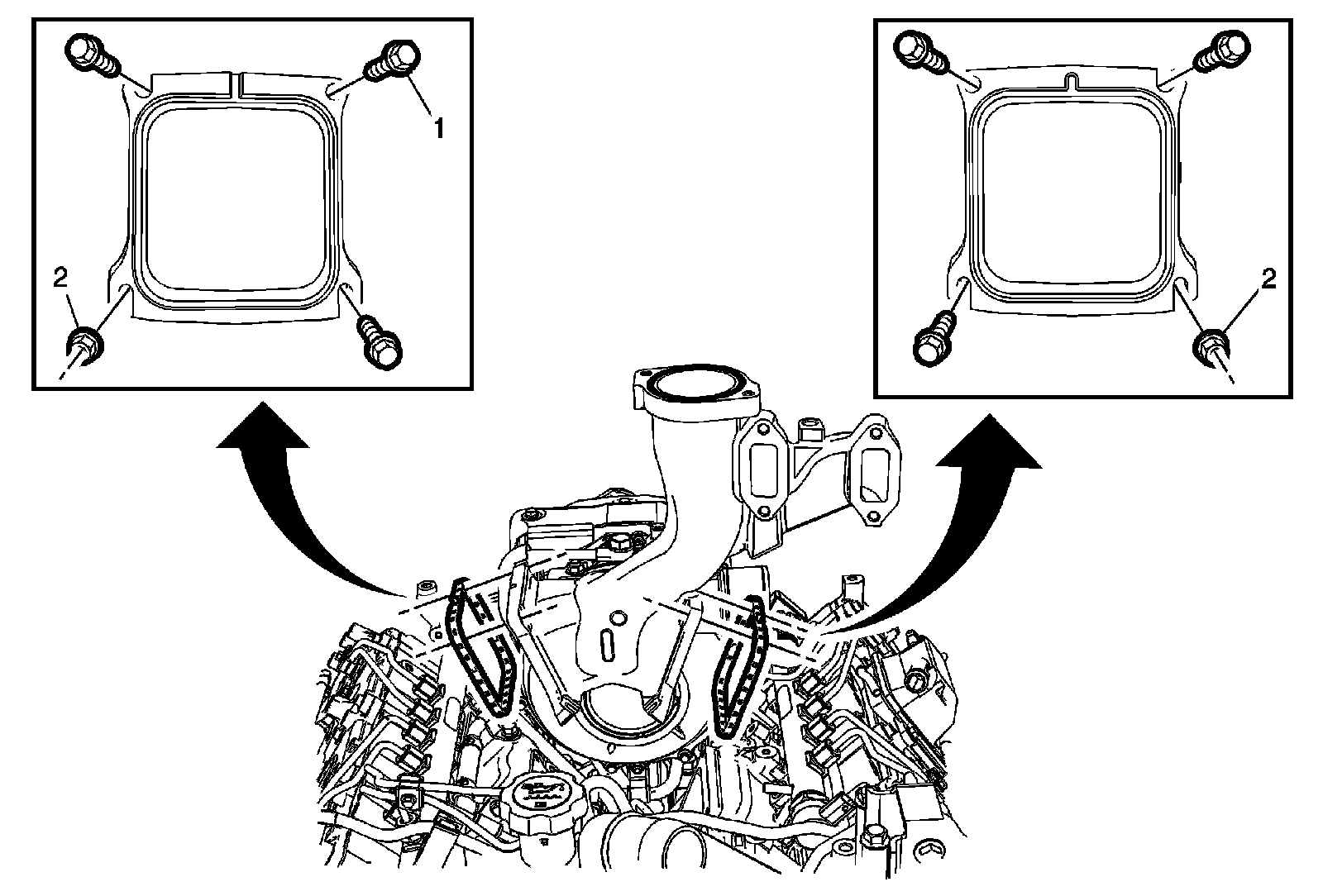 Factory diagram — Intake Manifold Replacement