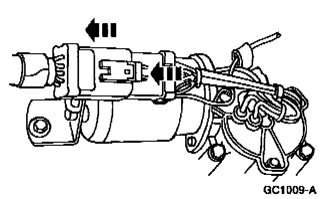 Factory diagram — Transfer Case Actuator