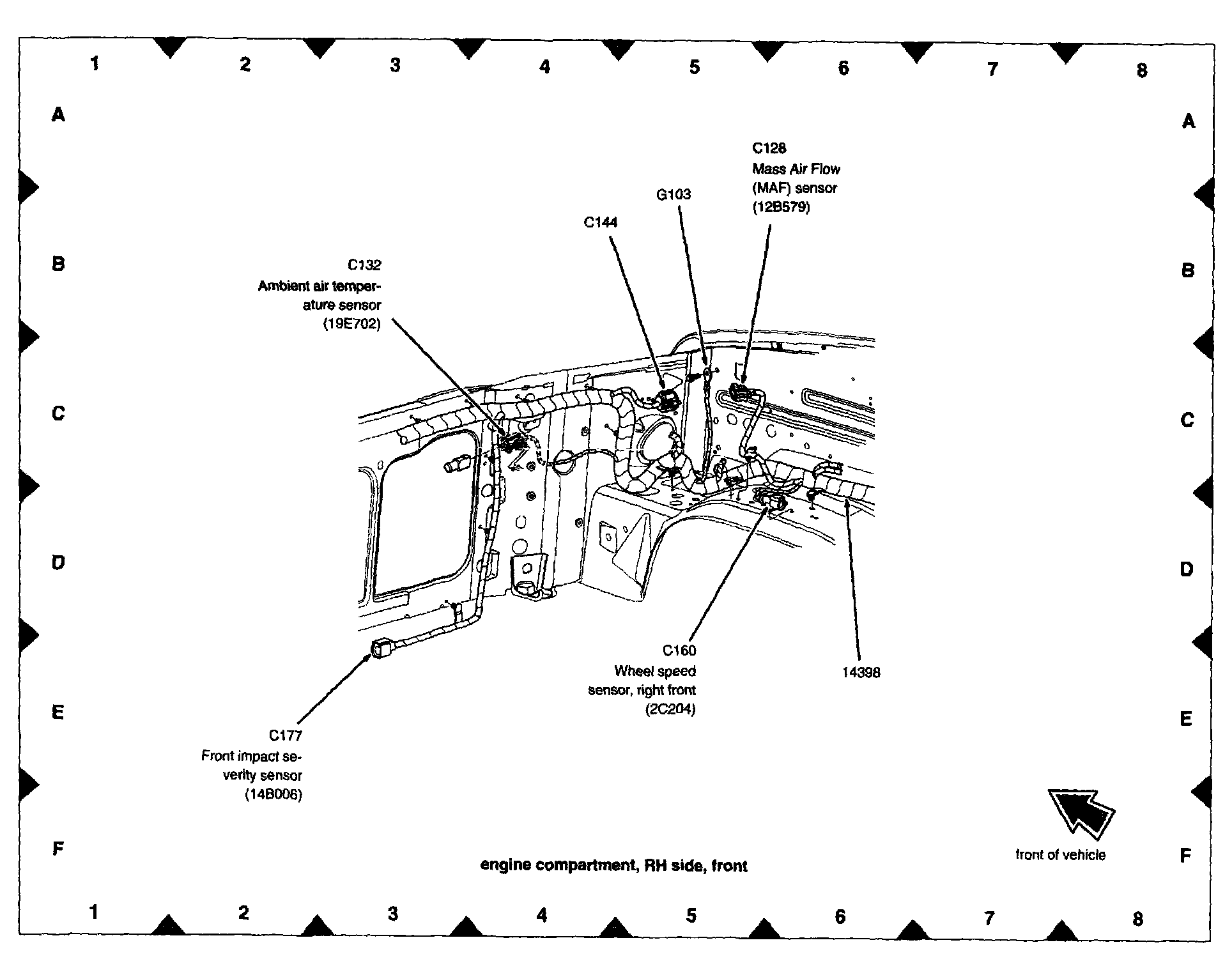 Factory diagram — Air Flow Meter/Sensor