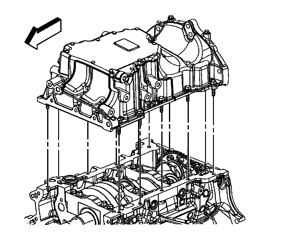 Factory diagram — Oil Pan