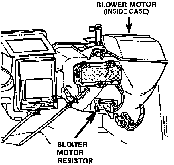Factory diagram — Blower Motor