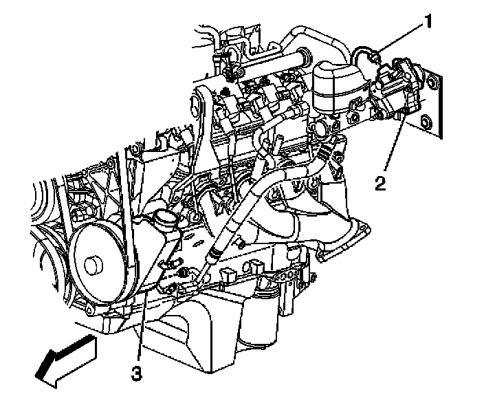 Factory diagram — Power Steering Line/Hose