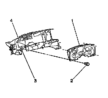 Factory diagram — Instrument Cluster / Carrier