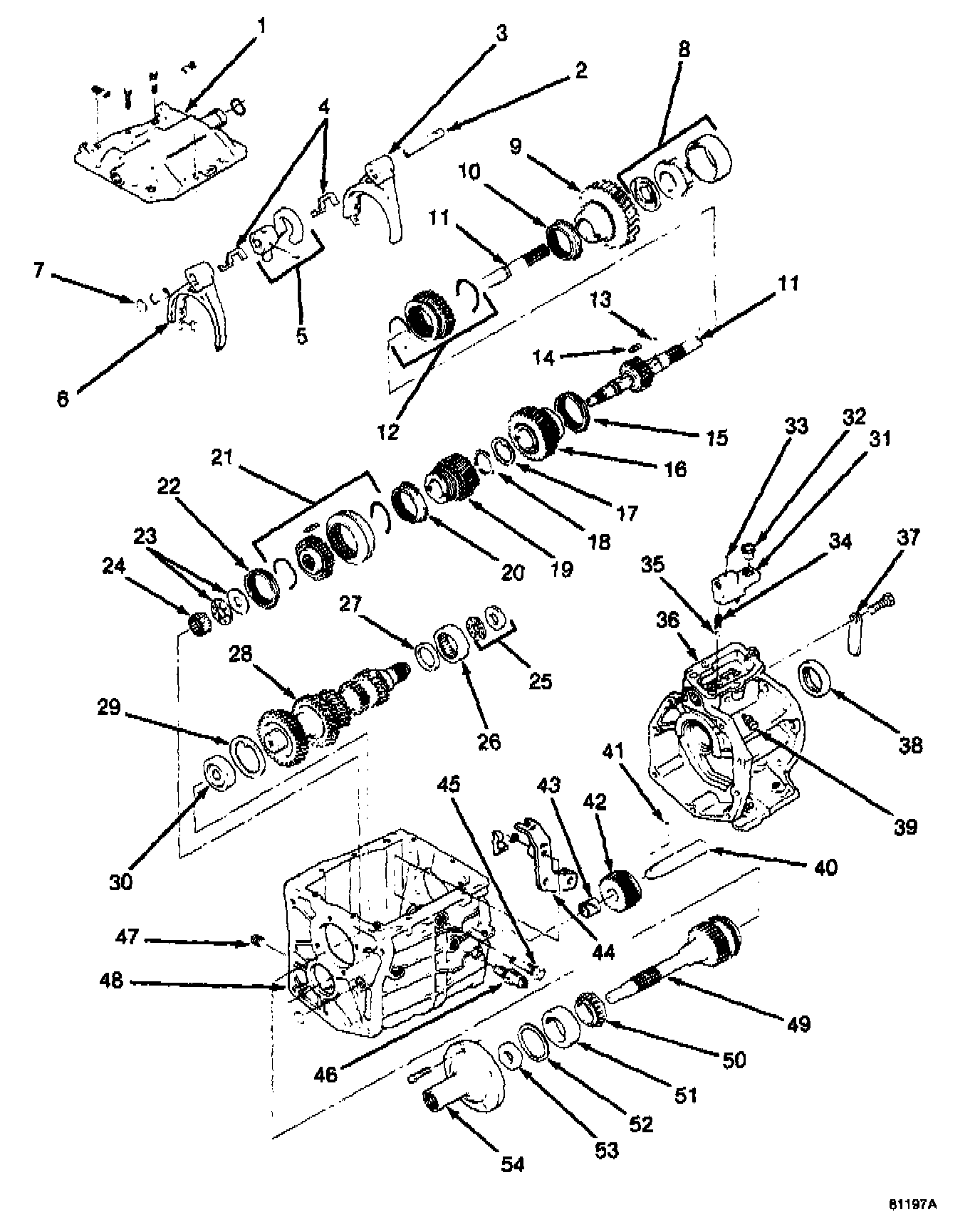 Factory diagram — T4 Manual Transmission Overhaul
