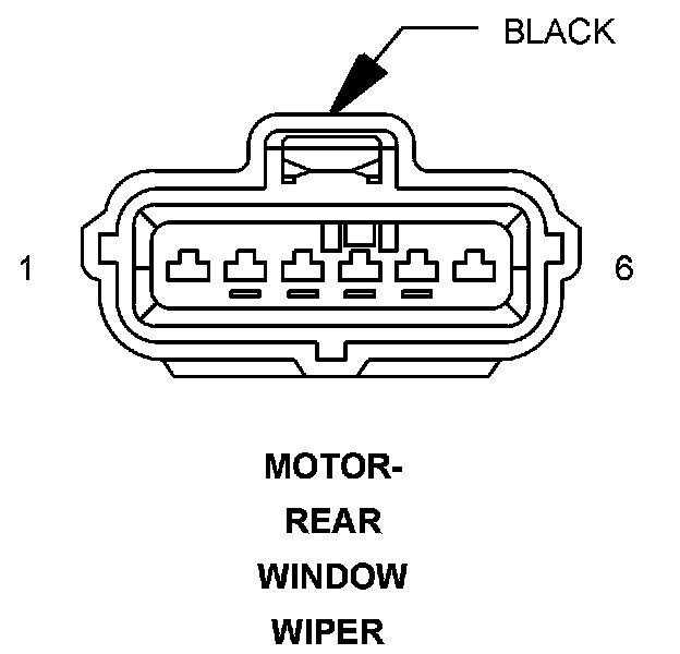 Factory diagram — Wiper Motor