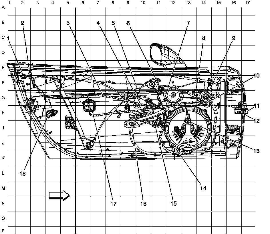 Factory diagram — Harness Locations