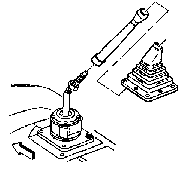 Factory diagram — Shifter M/T