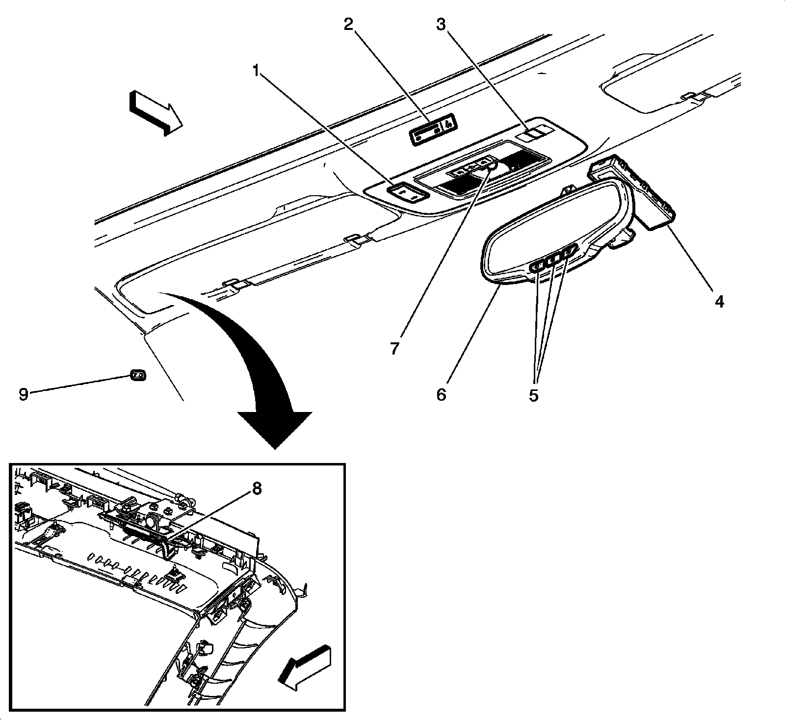 Factory diagram — Remote Control Door Lock Receiver (BTV)