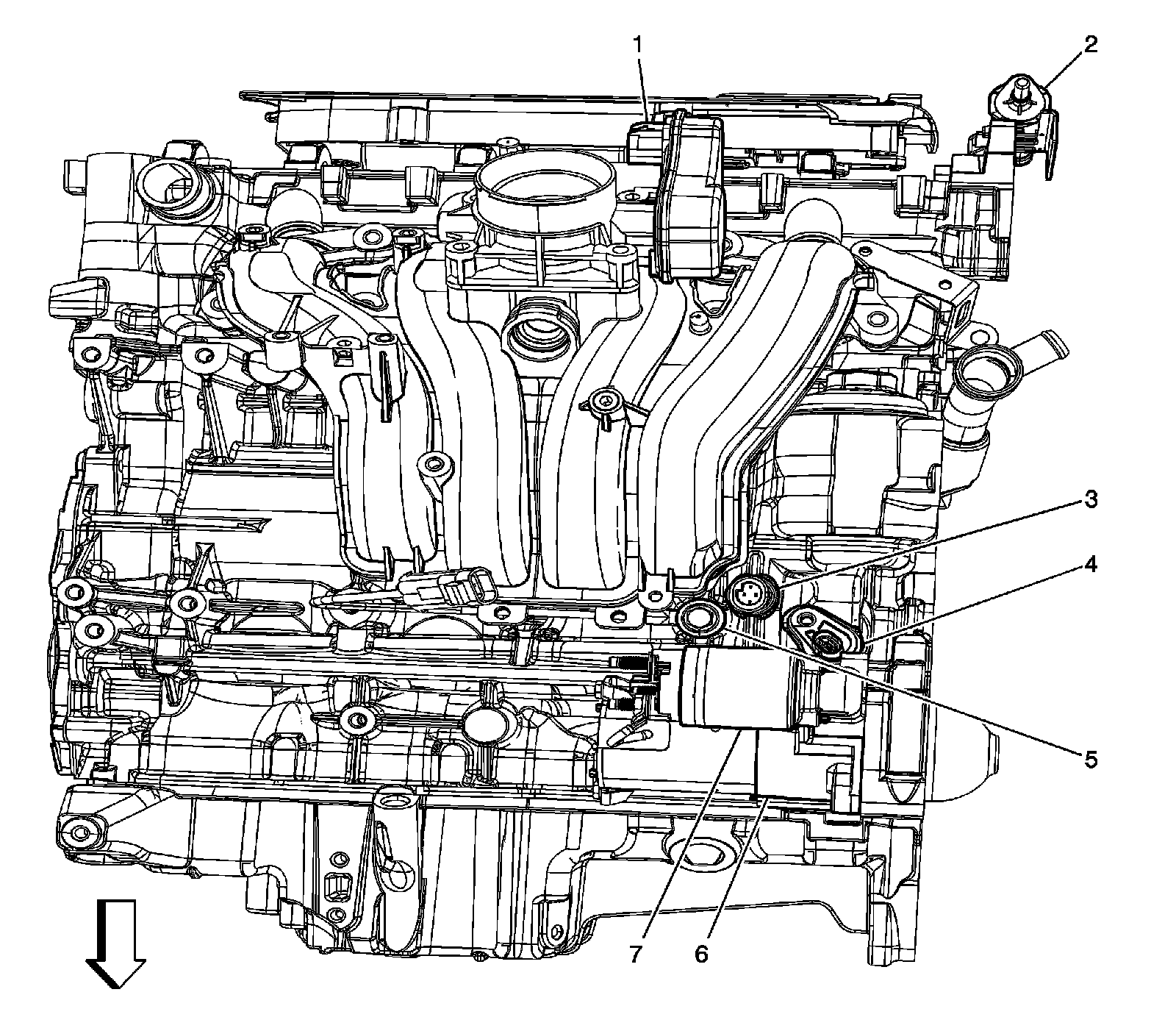Factory diagram — Canister Purge Solenoid