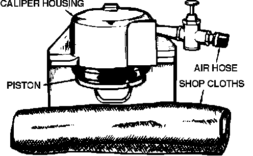 Factory diagram — Bendix Single Piston Sliding Caliper