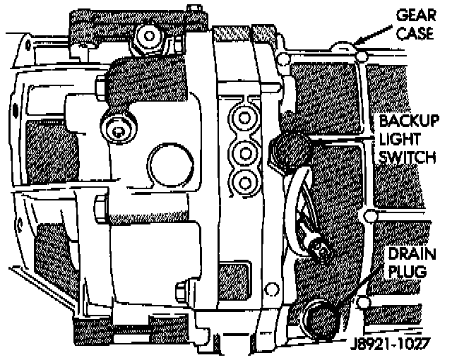 Factory diagram — Drain Plug