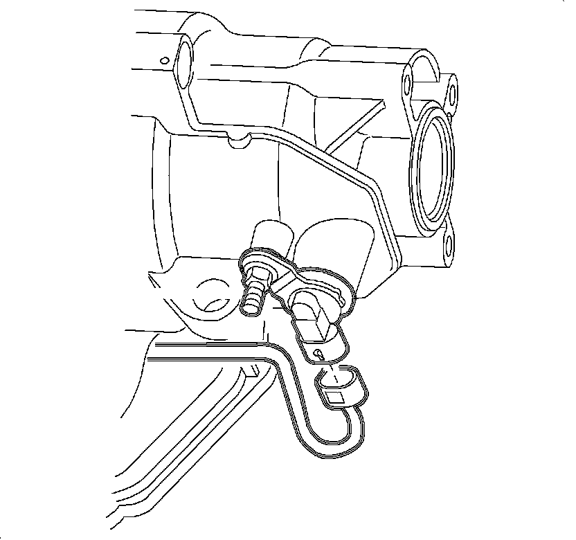 Factory diagram — Vehicle Speed Sensor