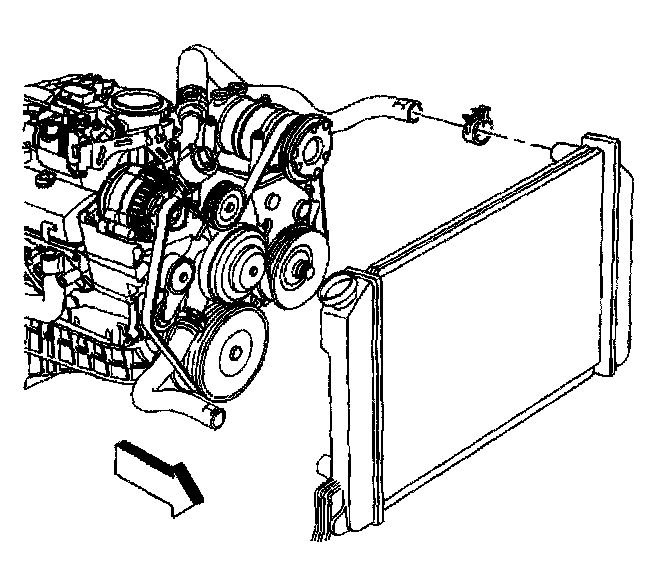 Factory diagram — Radiator Hose