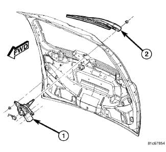 Factory diagram — Wiper Motor
