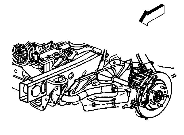 Factory diagram — Front Suspension