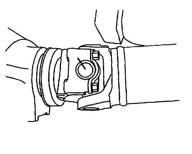 Factory diagram — Drive/Propeller Shaft