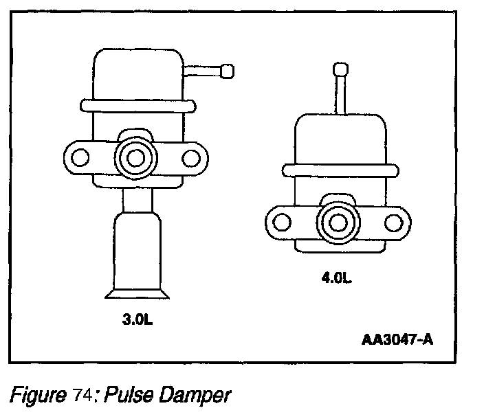 Factory diagram — Fuel Pressure Pulsation Damper