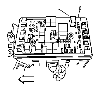 Factory diagram — Blower Motor Relay