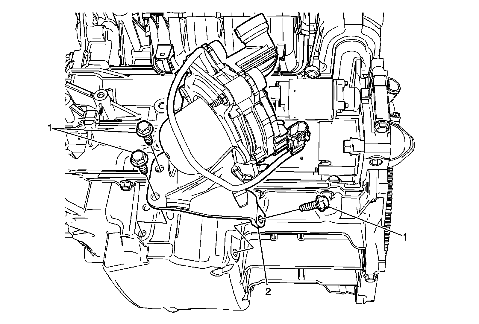 Factory diagram — Air Injection Pump