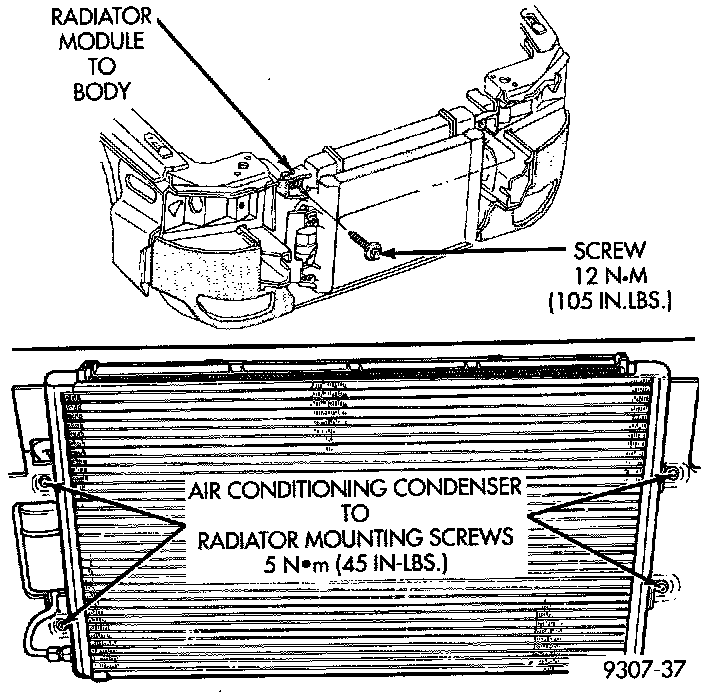 Factory diagram — Condenser HVAC
