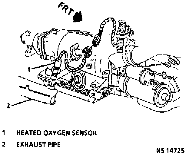 Factory diagram — Oxygen Sensor