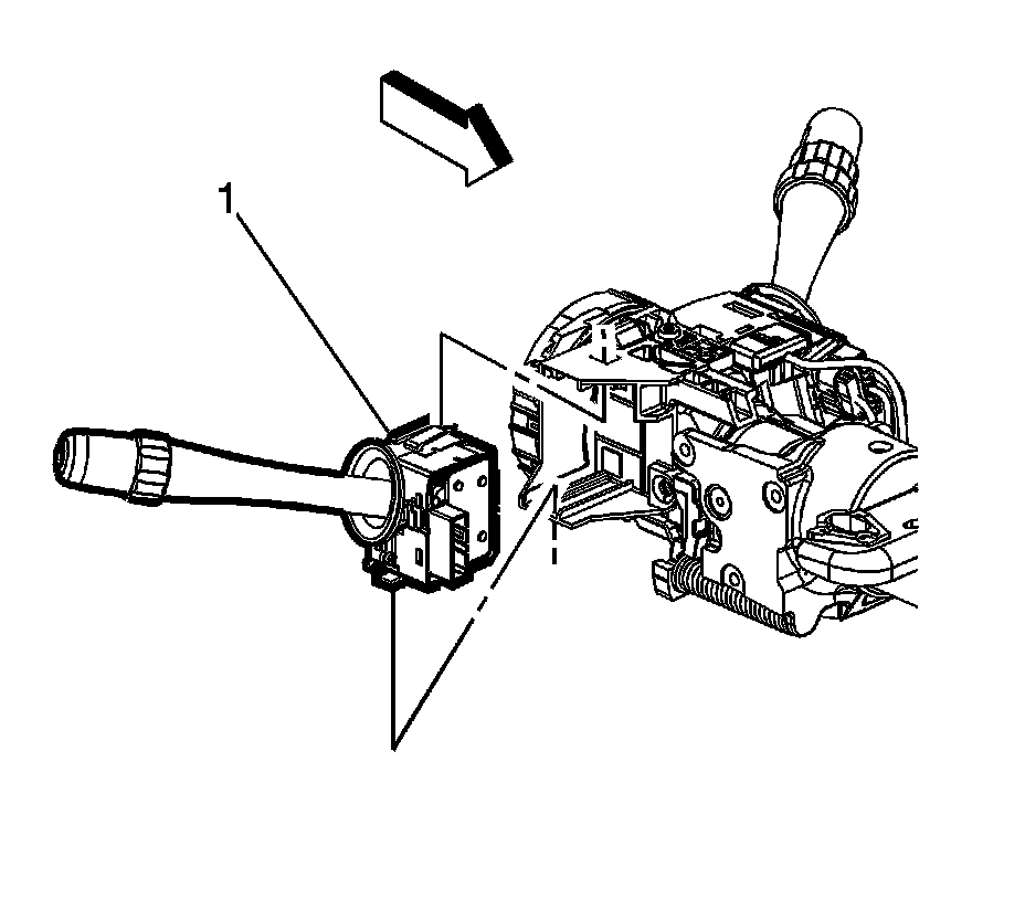 Factory diagram — Wiper Switch