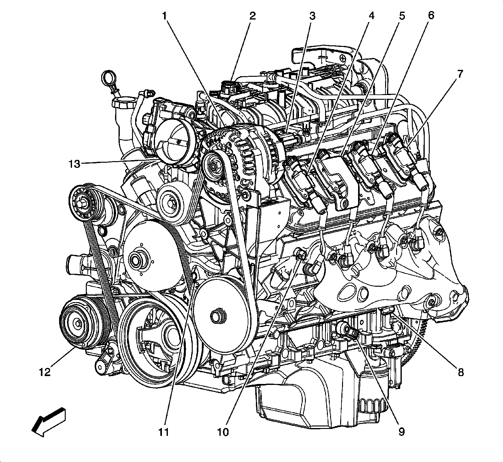 Factory diagram — Compressor Clutch