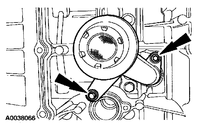 Factory diagram — Oil Pick Up/Strainer