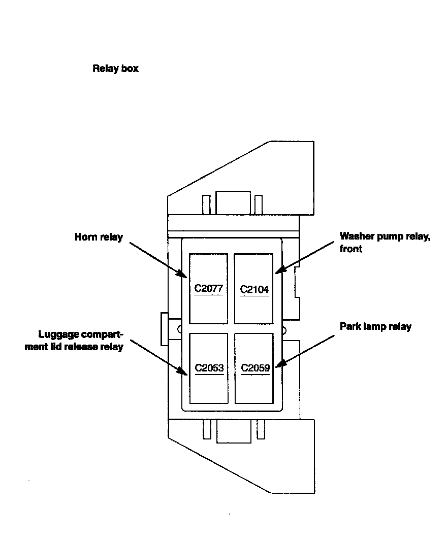 Factory diagram — Horn Relay