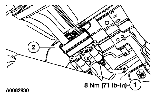 Factory diagram — Hose/Line HVAC