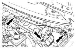 Factory diagram — Wiper Arm