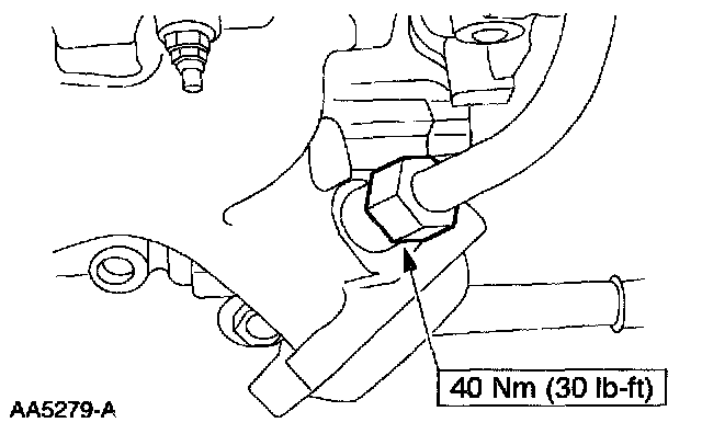 Factory diagram — EGR Tube