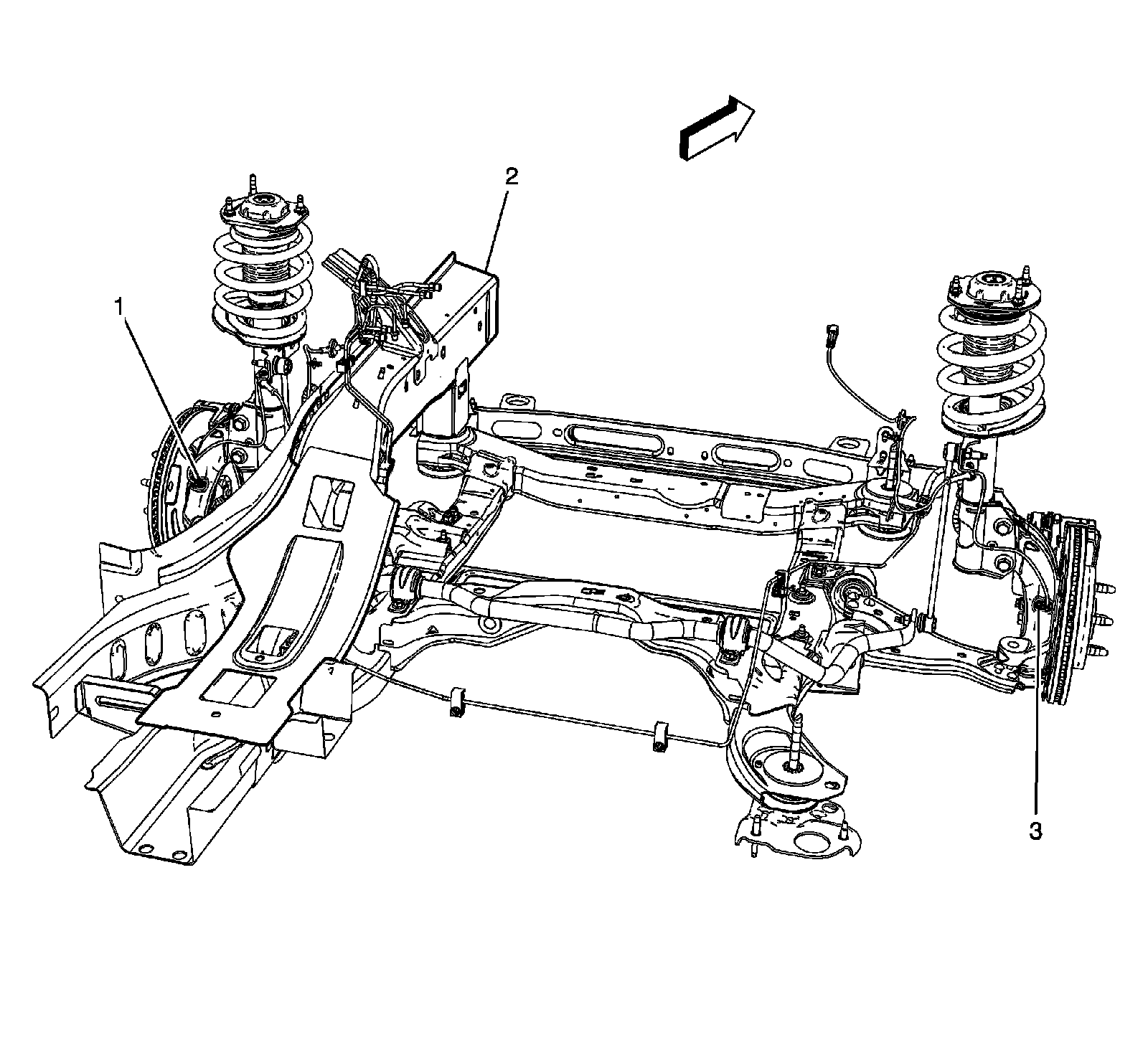 Factory diagram — Wheel Speed Sensor