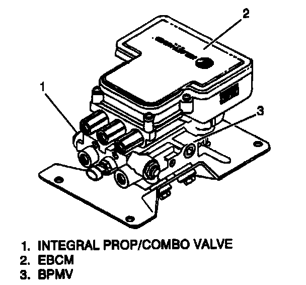 Factory diagram — Electronic Brake Control Module