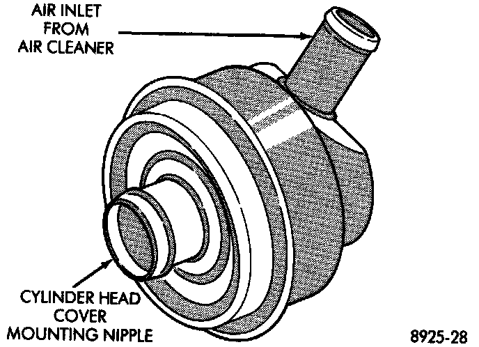 Factory diagram — Crankcase Filter