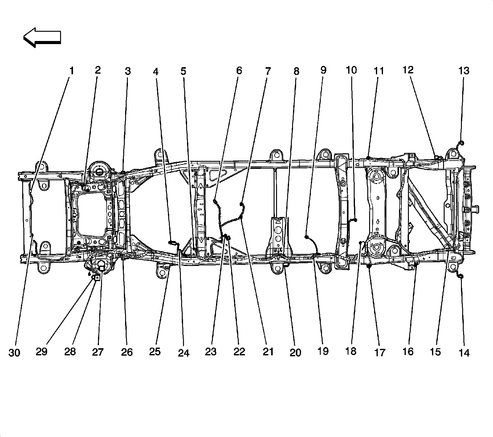 Factory diagram — Electronic Brake Control Module