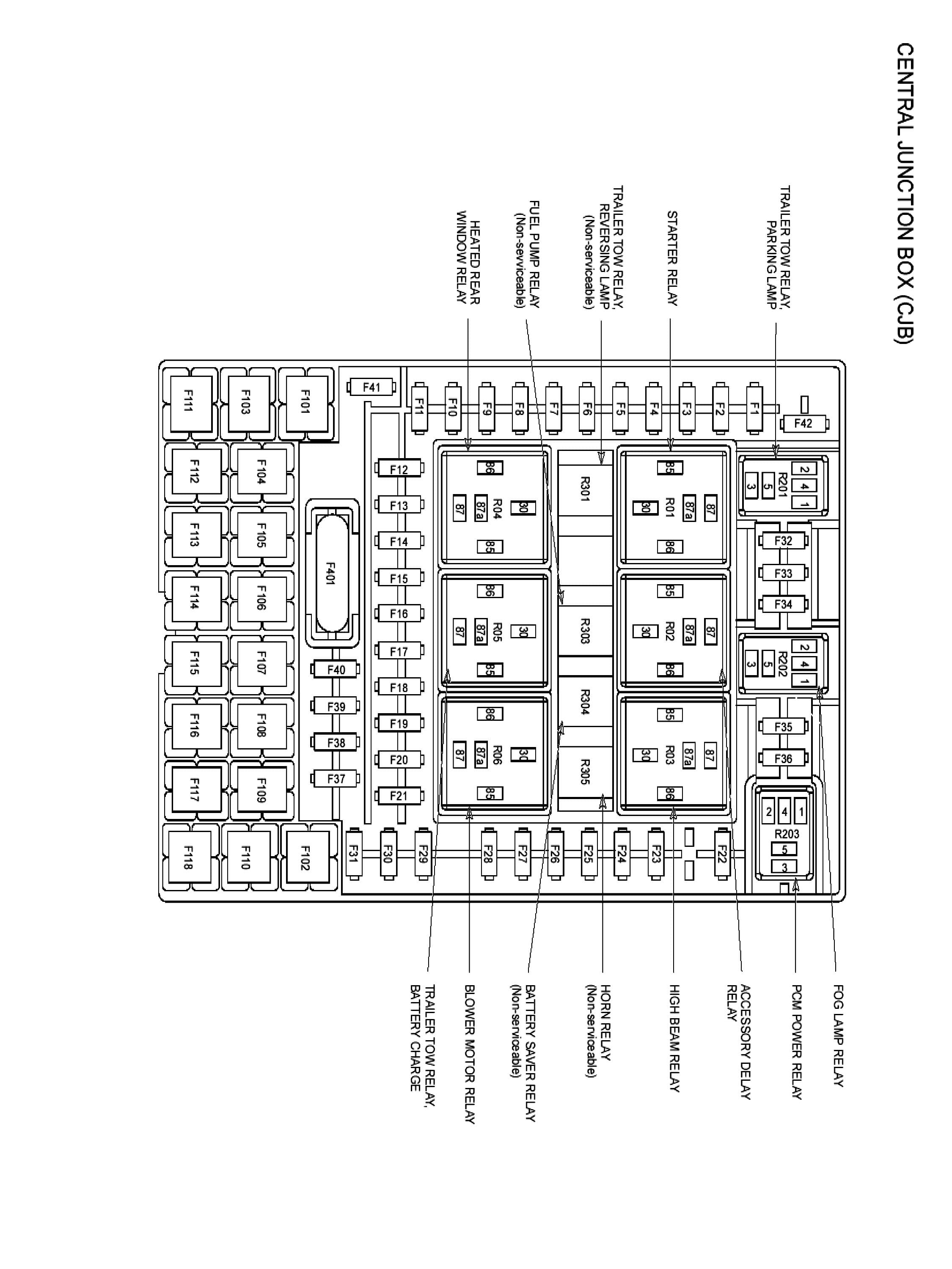 Factory diagram — Horn Relay