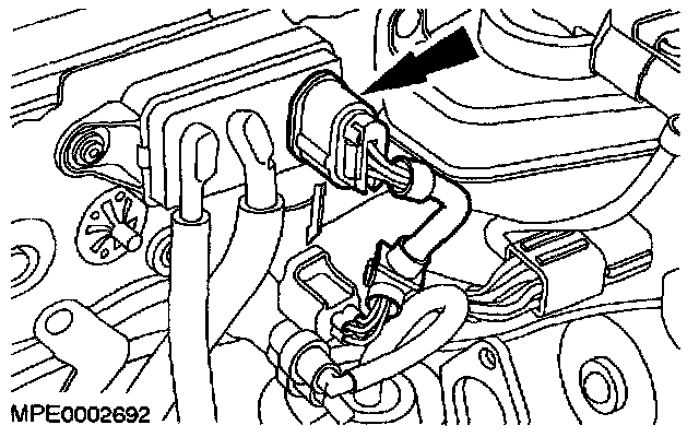 Factory diagram — Pressure Feedback Exhaust Sensor