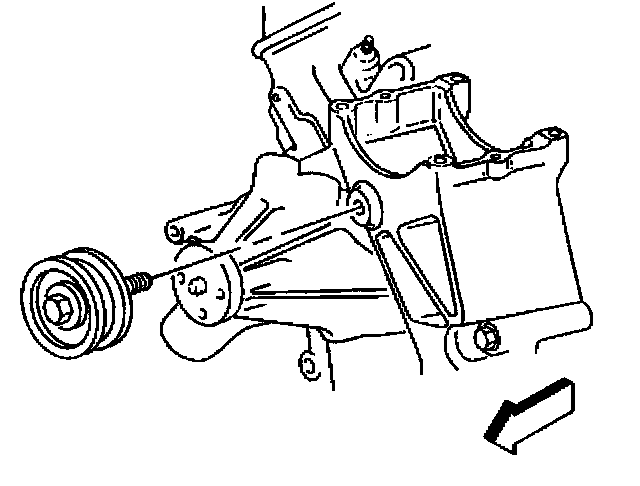 Factory diagram — Idler Pulley