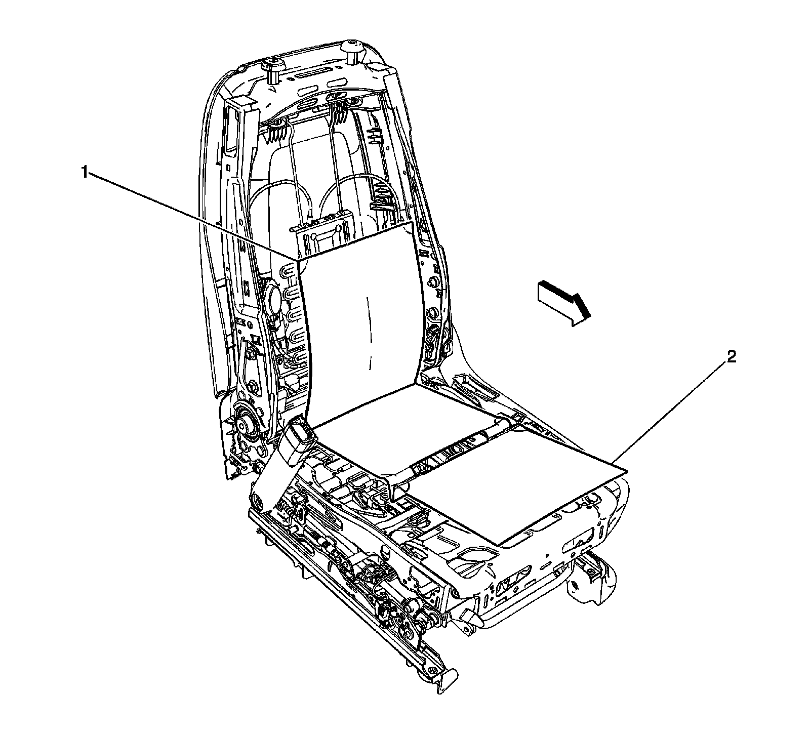 Factory diagram — Seat Temperature Element