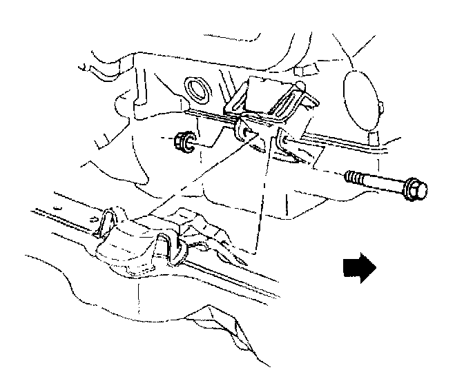 Factory diagram — Engine Mount