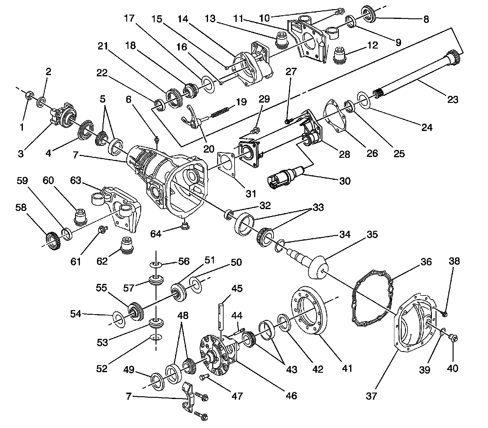 Factory diagram — Differential Assembly