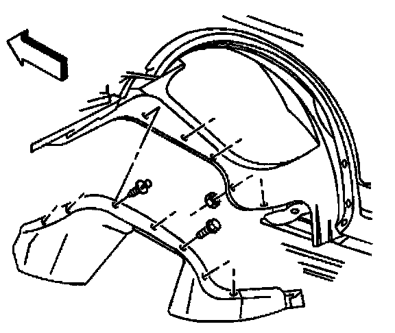 Factory diagram — Exhaust Manifold