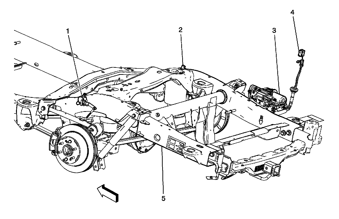 Factory diagram — Suspension Mode Switch