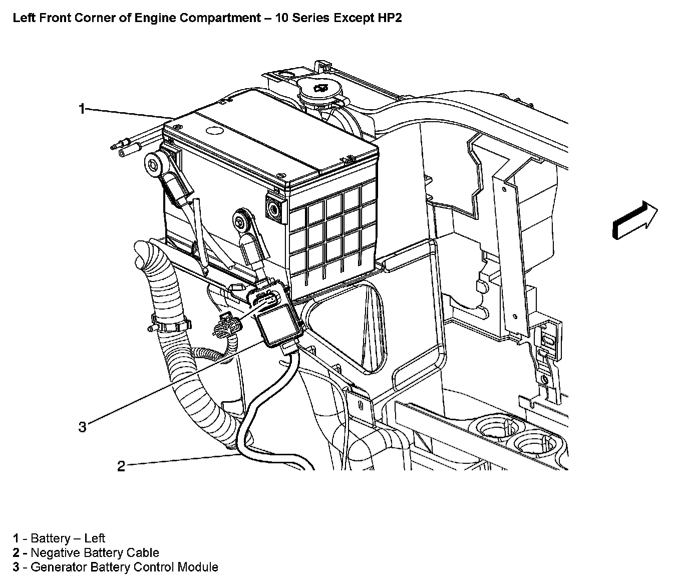 Factory diagram — Alternator